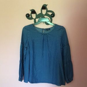 Gap kids girls denim shirt